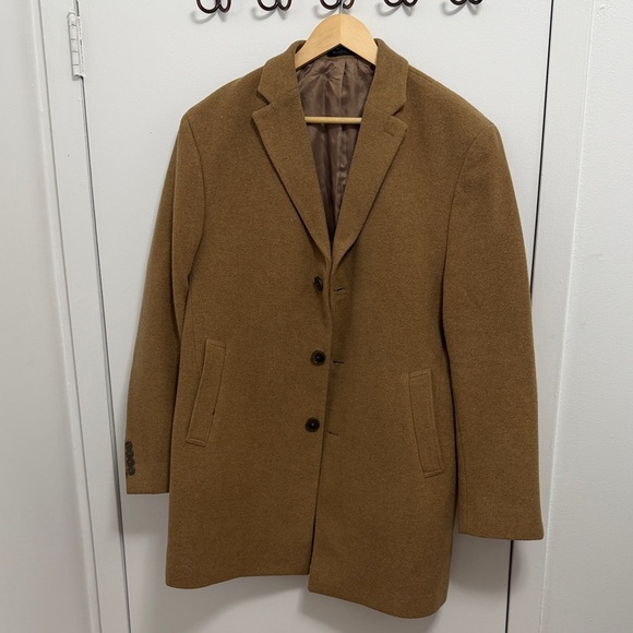 Calvin Klein Other - Calvin Klein Tan Pea Coat for Men